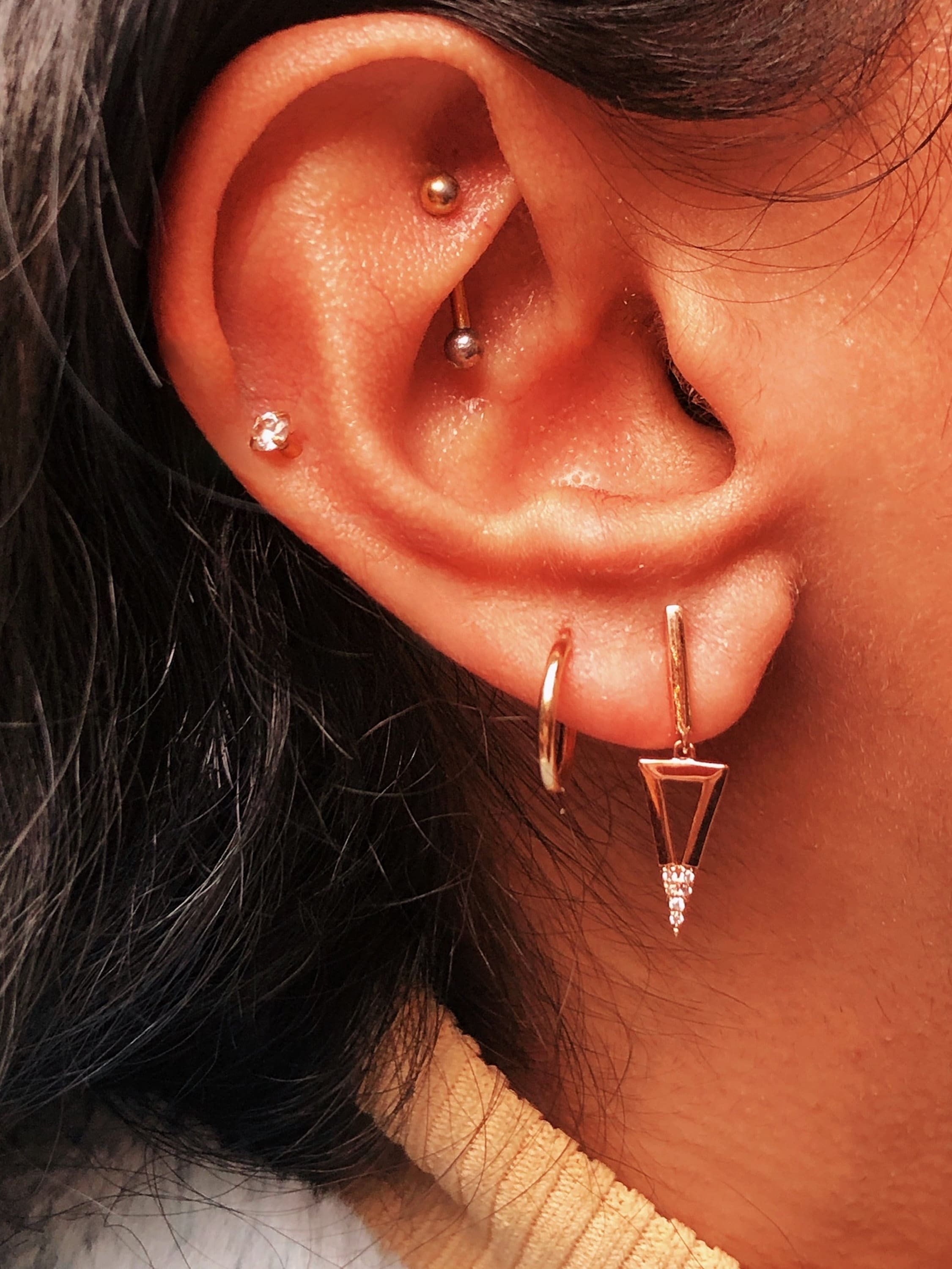 Boho Chic Turquoise Hook Earrings Delicate Dangle Drops Silver Statement  Earrings DGE001TRQ - Etsy | Stud earrings, Pendulum earrings, Turquoise  stud earrings